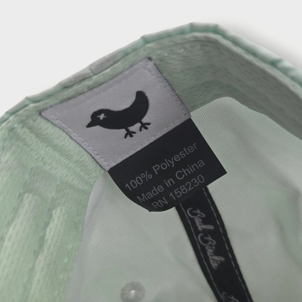 Bad Birdie Bad Classic Rope Cap White Mint Green Golf Hat Snapback New - Picture 8 of 8